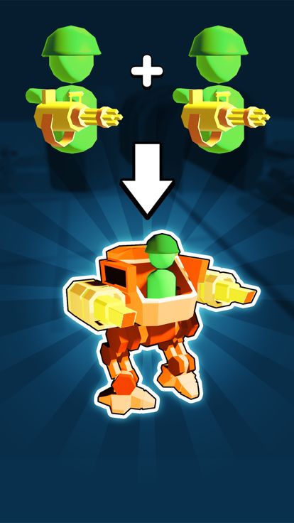 Toy army: Merge Defense游戏截图