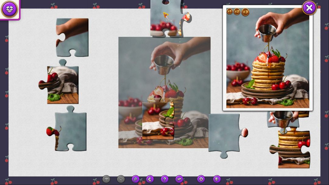 Tasty Jigsaw. Happy Hour 3游戏截图