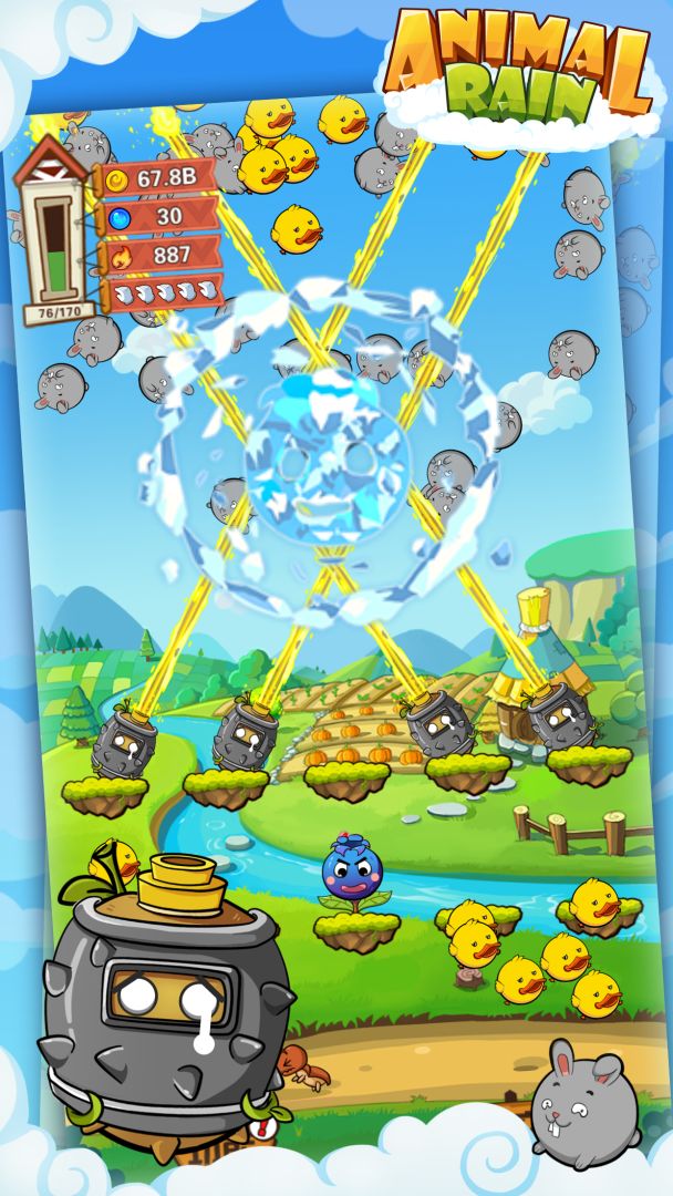 动物雨游戏截图