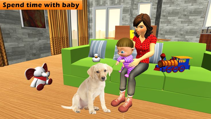 Virtual Mom - Baby Care Games游戏截图