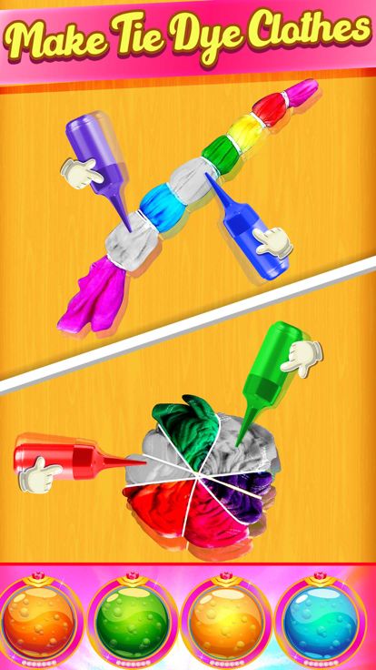 DIY t 恤设计游戏游戏截图