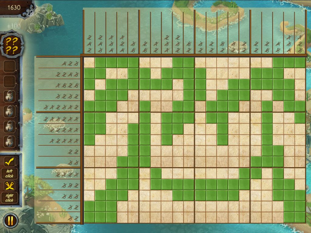 Griddlers Legend Of The Pirates游戏截图