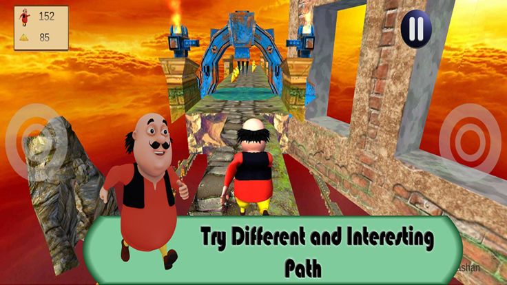 Motu Patlu Adventure Run Game游戏截图