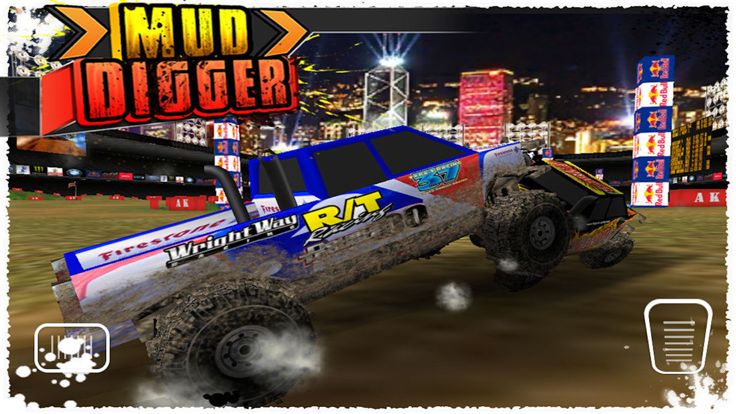 Mud Digger Simulator Racing游戏截图