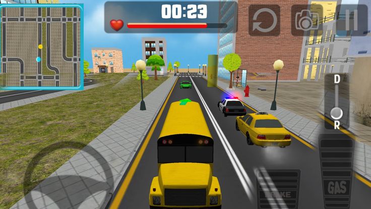kids school bus parking 3d游戏截图