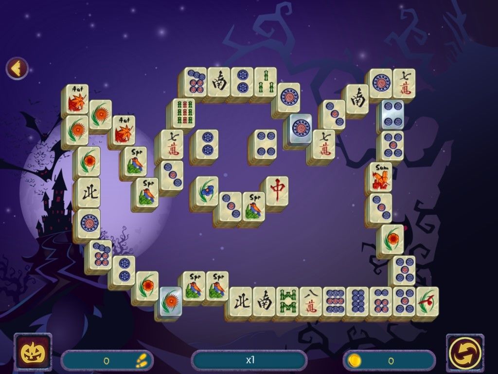 Halloween Night Mahjong 2游戏截图