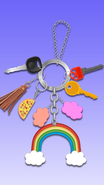 DIY钥匙扣艺术与设计游戏截图