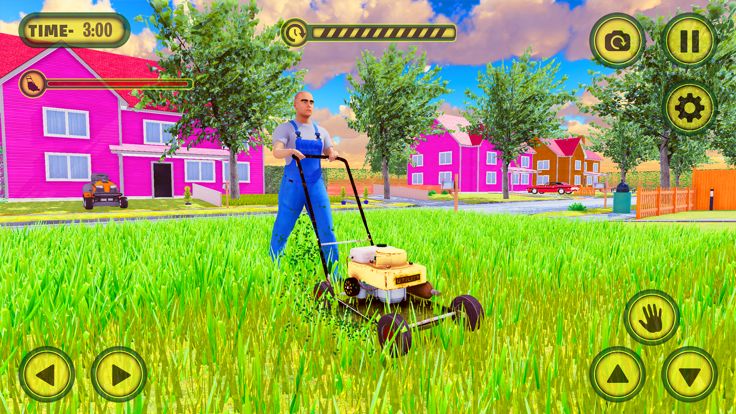 Lawn Mower Mowing Simulator游戏截图