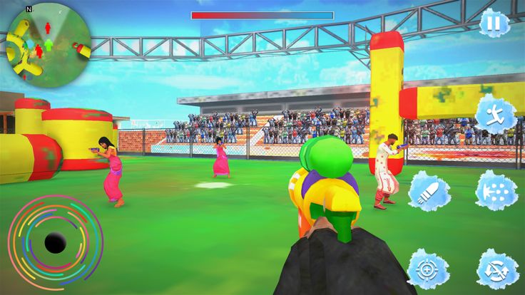 Holi Fun Paintball Game 2022游戏截图