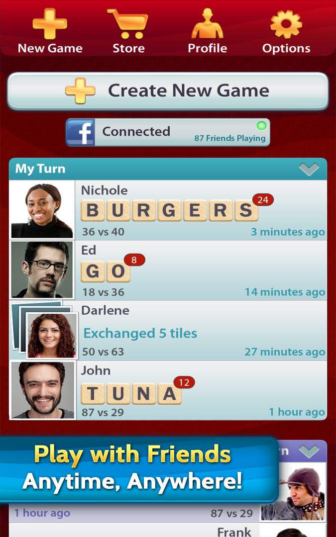 SCRABBLE游戏截图