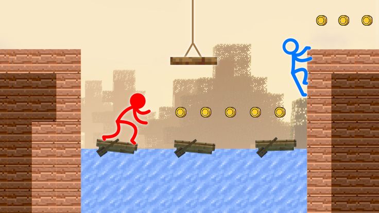 Stickman Parkour Race & Jump游戏截图