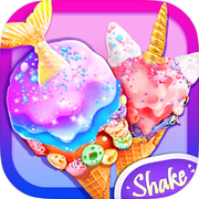 做饭游戏大全: 美人鱼独角兽厨师icon