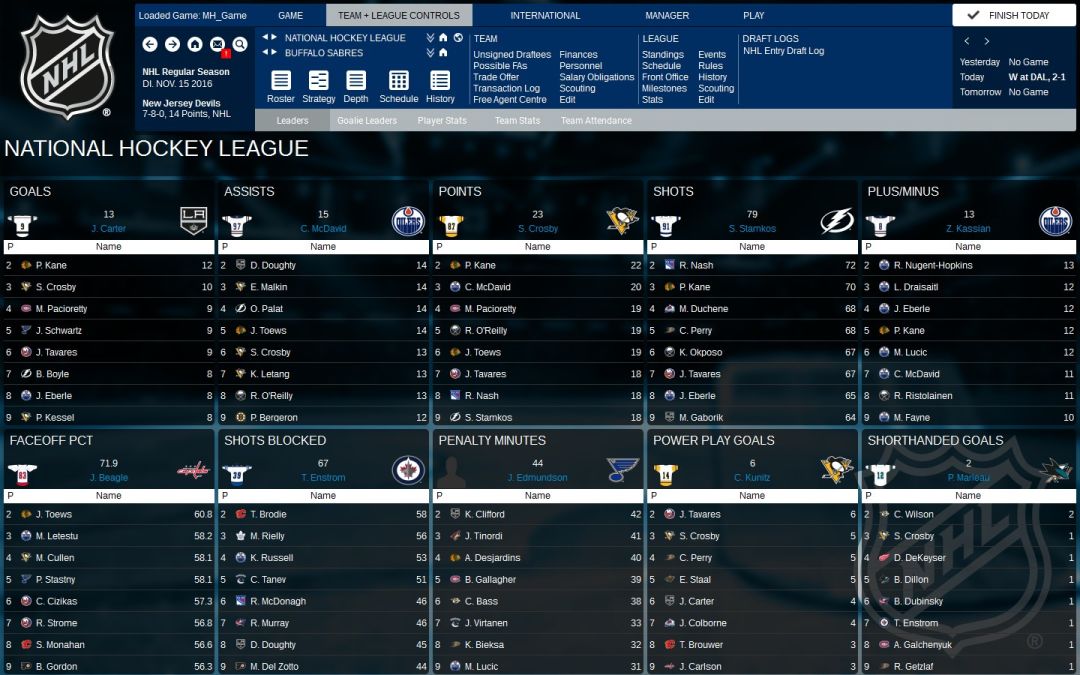 Franchise Hockey Manager 3游戏截图