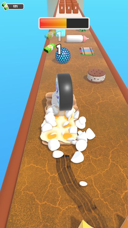 Wheel Smash Run游戏截图