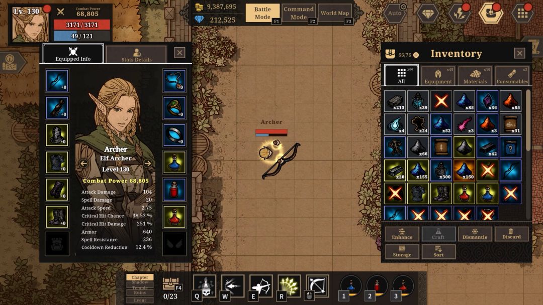 PANOPTYCA : Idle RPG Manager游戏截图
