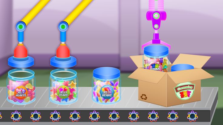 果冻糖果厂游戏截图