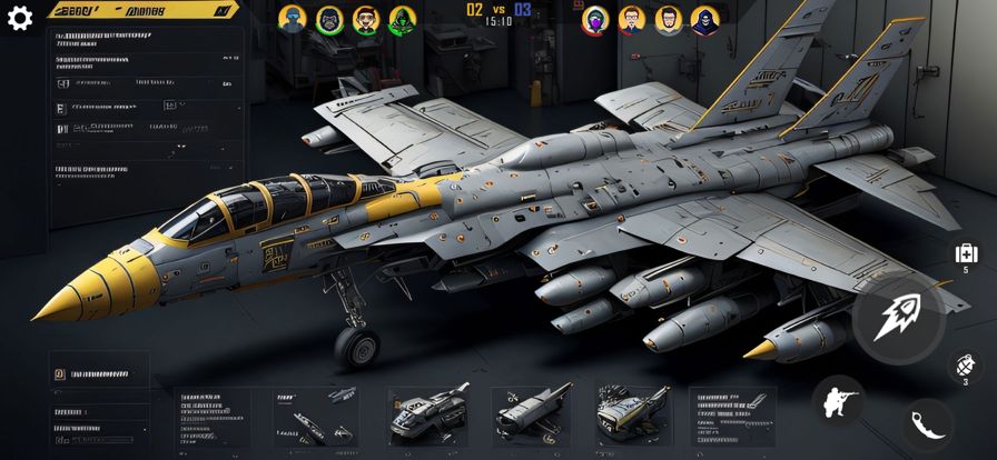 Air Combat Jet War Games游戏截图