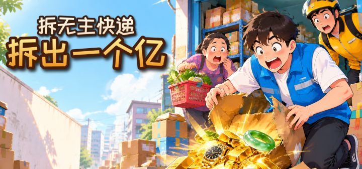 拆无主快递拆出一个亿 封面