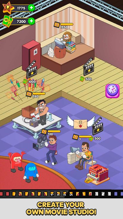 Movie Maker - Idle Simulator游戏截图