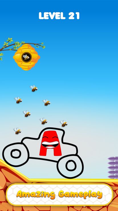 Draw To Save Alphabet Kids Fun游戏截图