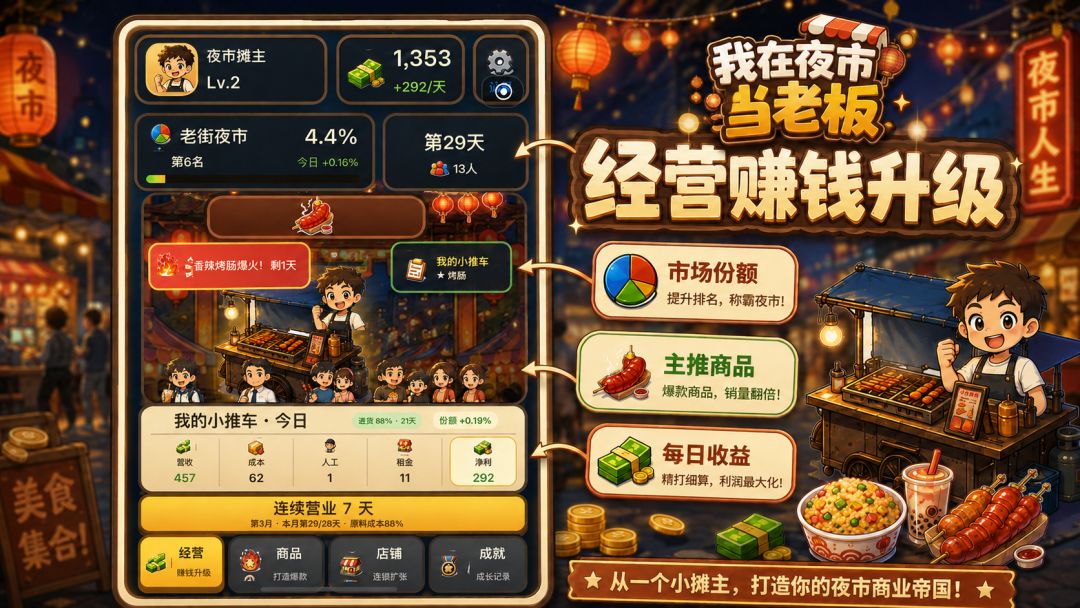我在夜市当老板游戏截图