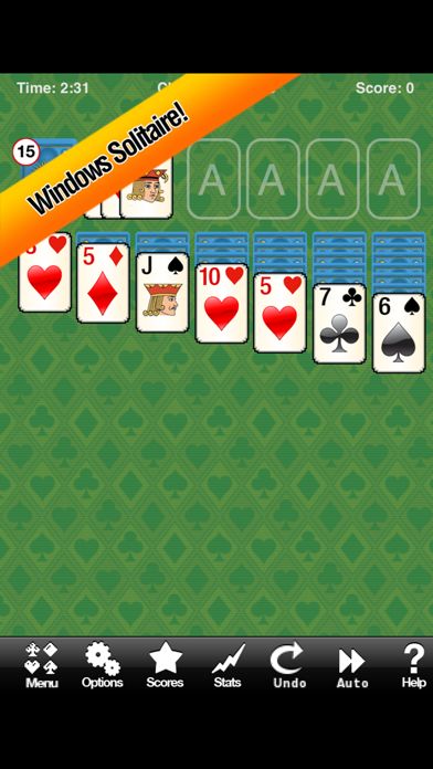 电脑纸牌游戏截图