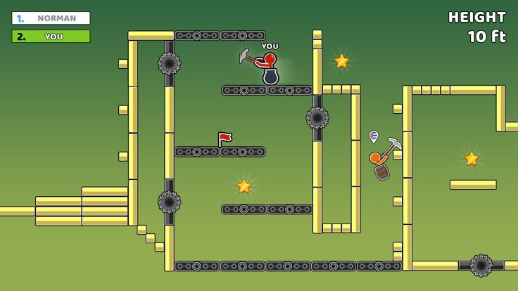 火柴人锤攀爬游戏截图