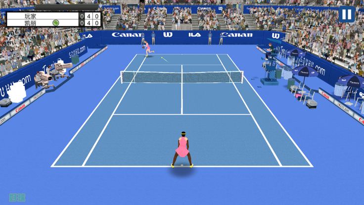 3D网球游戏截图