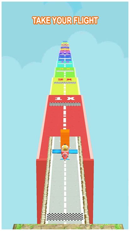 丛林飞赛3D天空滑翔机游戏截图