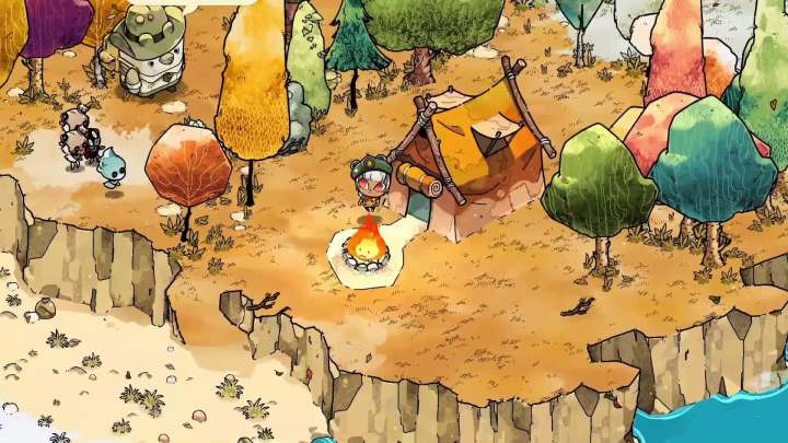 治愈小岛上的幽灵,手绘生存游戏《Cozy Grove》登陆Apple Arcade截图