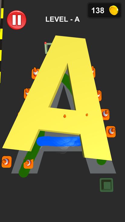 蒙特梭利 ABC 字母追踪游戏截图