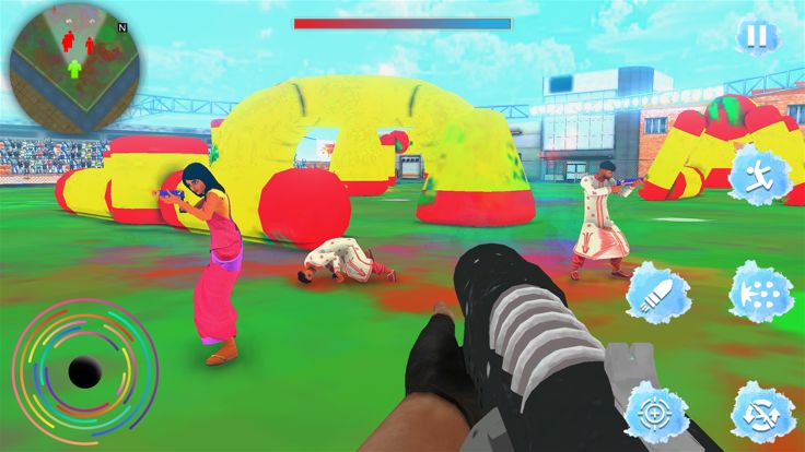 Holi Fun Paintball Game 2022游戏截图