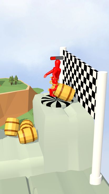 Ragdoll Jump Escape游戏截图