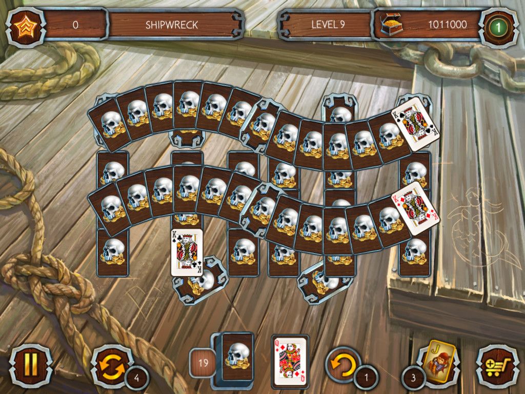 Solitaire Legend of the Pirates 3游戏截图