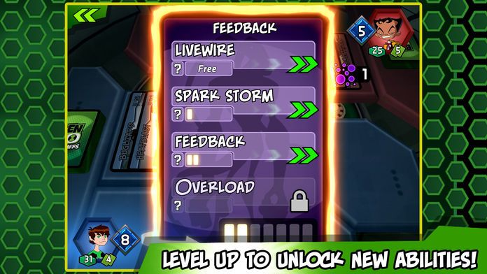 Ben 10 Slammers – Galactic Alien Collectible Card Battle Game游戏截图
