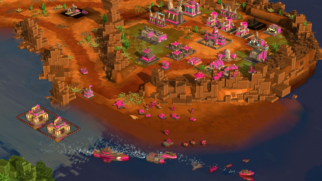 9-Bit Armies: A Bit Too Far游戏截图