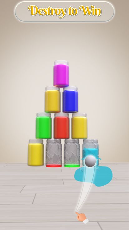 Breaking Glass Bottles ASMR游戏截图