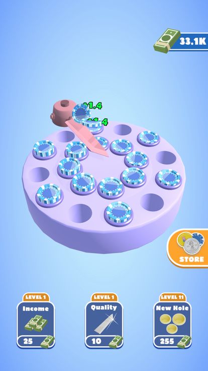 Coin Cutter游戏截图