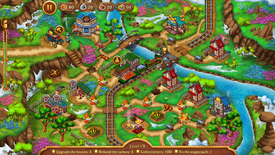 Golden Rails: Small Town Story游戏截图