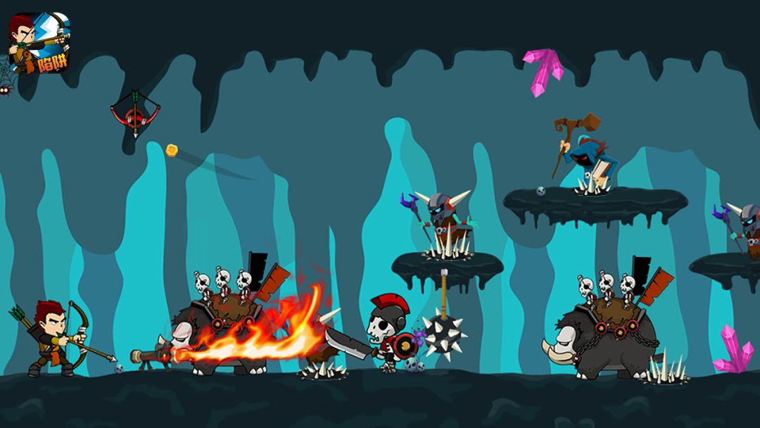 弓箭手与陷阱游戏截图