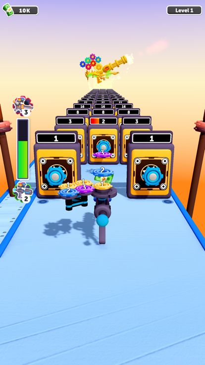 Gear Gun Run游戏截图