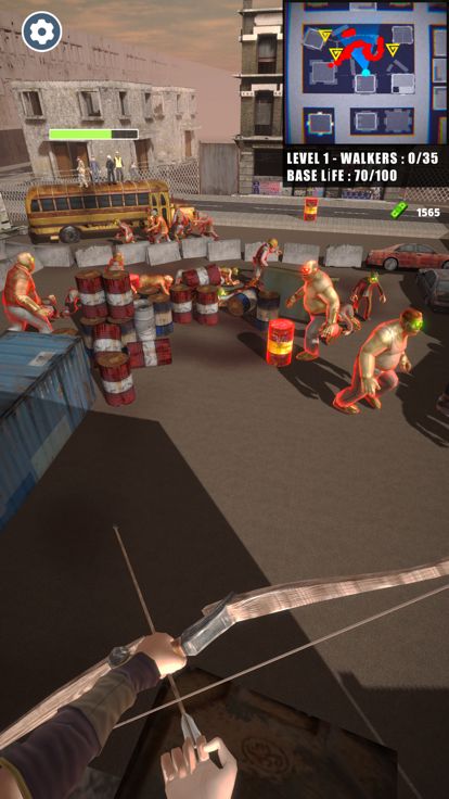 Archer Defence: Hunt Zombies游戏截图