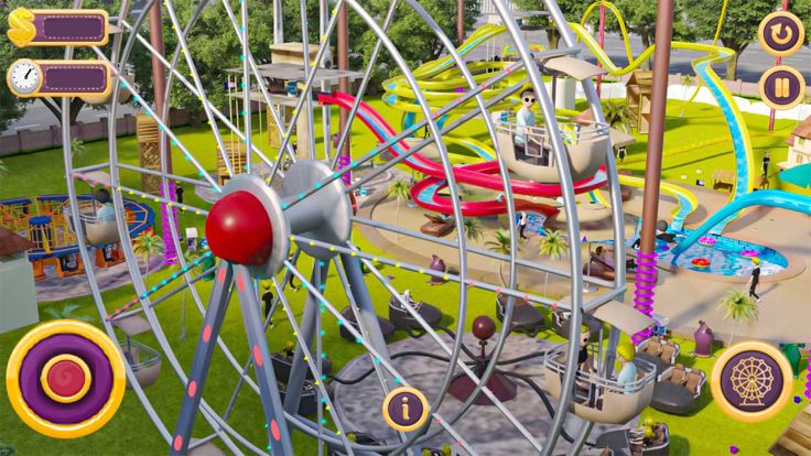 Stickman Uphill Water Slide 3D游戏截图