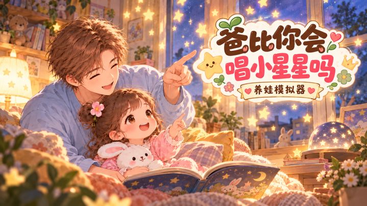 爸比你会唱小星星吗:养娃模拟器 封面