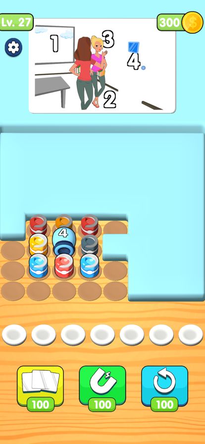 Cartoon Match 3D游戏截图