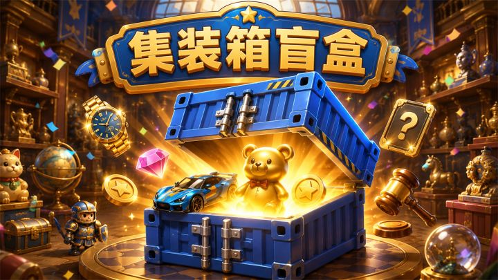 集装箱盲盒游戏截图