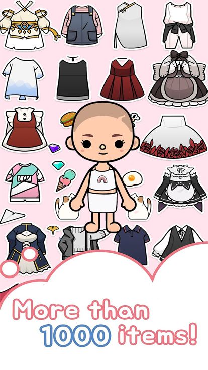 Toca Life Outfit Maker游戏截图