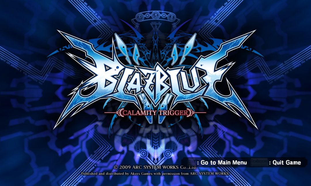 BlazBlue: Calamity Trigger游戏截图