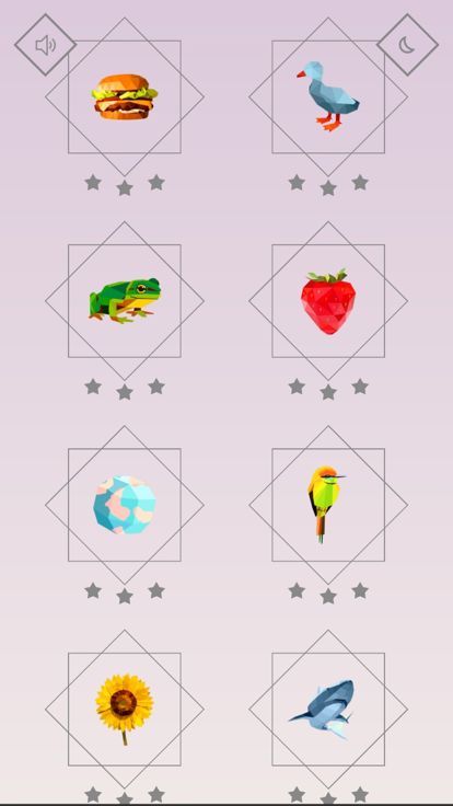 落影-彩色世界创意3D物体旋转!游戏截图