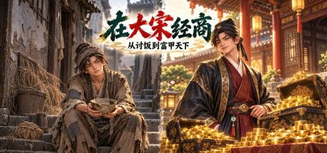 在大宋经商：从讨饭到富甲天下 封面